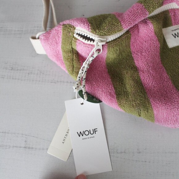 Anthropologie x WOUF XL Terry Waistbag / Fanny Pack / Sling NEW NWT / SOLD OUT - Picture 4 of 6